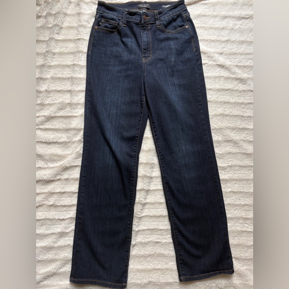 Judy Blue Women's Kimberly Classic Straight Fit Jeans in Dark Wash Blue Sz 7/28 - Picture 5 of 12